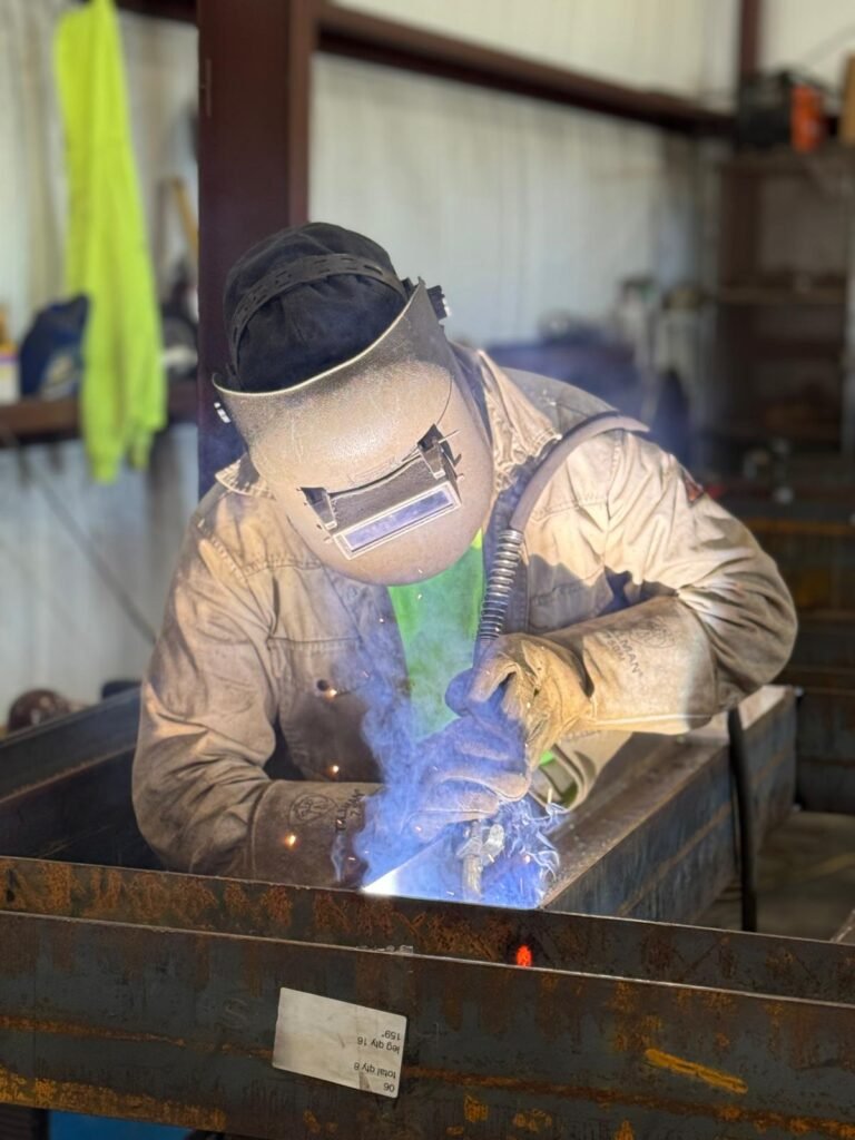Arc Welding Fabrication offering repair welding and custom metal fabrication services in Houston.